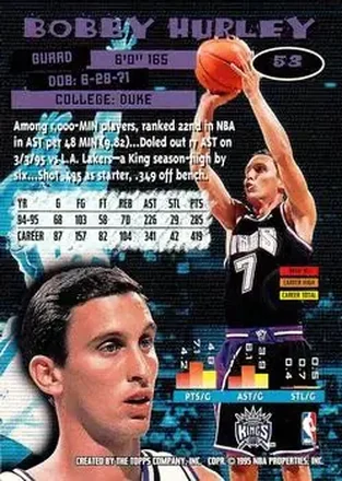 Bobby Hurley back