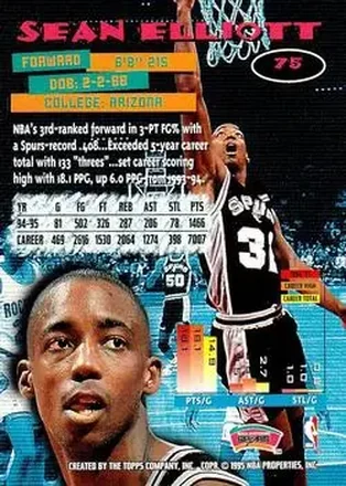 Sean Elliott back