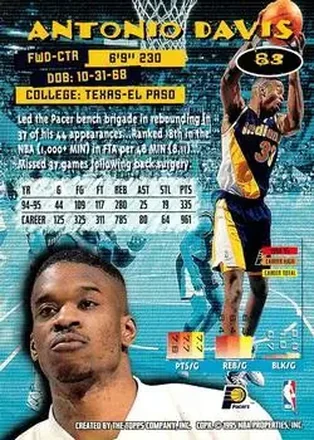 Antonio Davis back