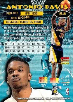 Back of Antonio Davis