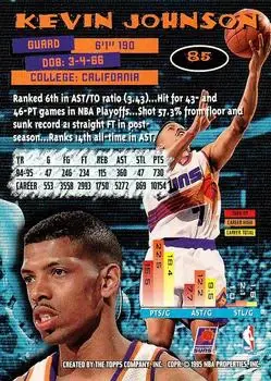 Back of Kevin Johnson
