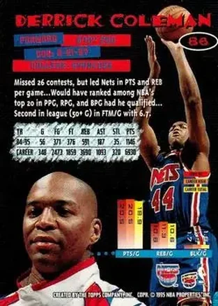 Derrick Coleman back