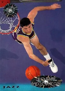 1995-96 Stadium Club #100 John Stockton