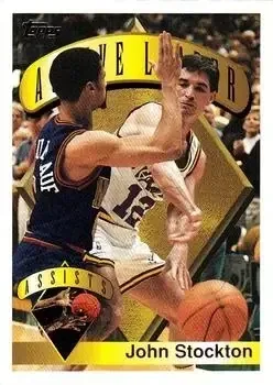 1995-96 Topps #3 John Stockton