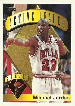 1995-96 Topps #4 Michael Jordan