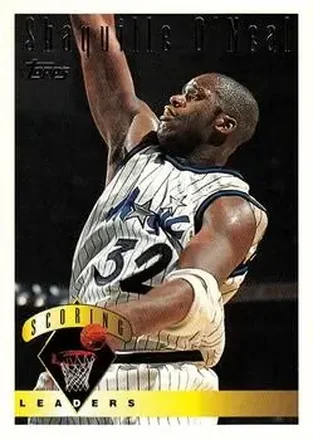 1995-96 Topps #6 Shaquille O'Neal