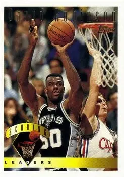 1995-96 Topps #8 David Robinson