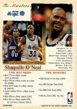 Back of Shaquille O'Neal