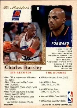 Back of Charles Barkley