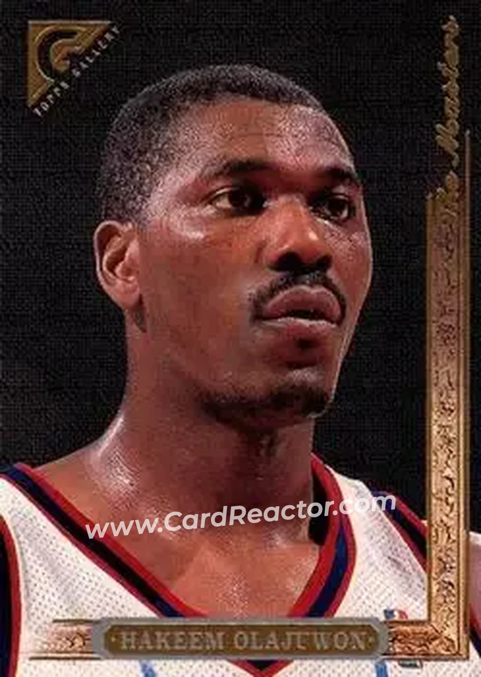 Front of Hakeem Olajuwon
