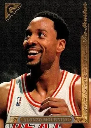 1995-96 Topps Gallery #13 Alonzo Mourning