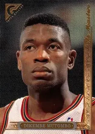 1995-96 Topps Gallery #16 Dikembe Mutombo
