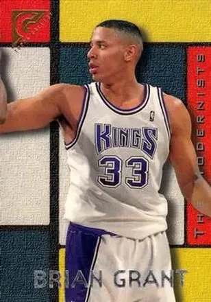 1995-96 Topps Gallery #28 Brian Grant