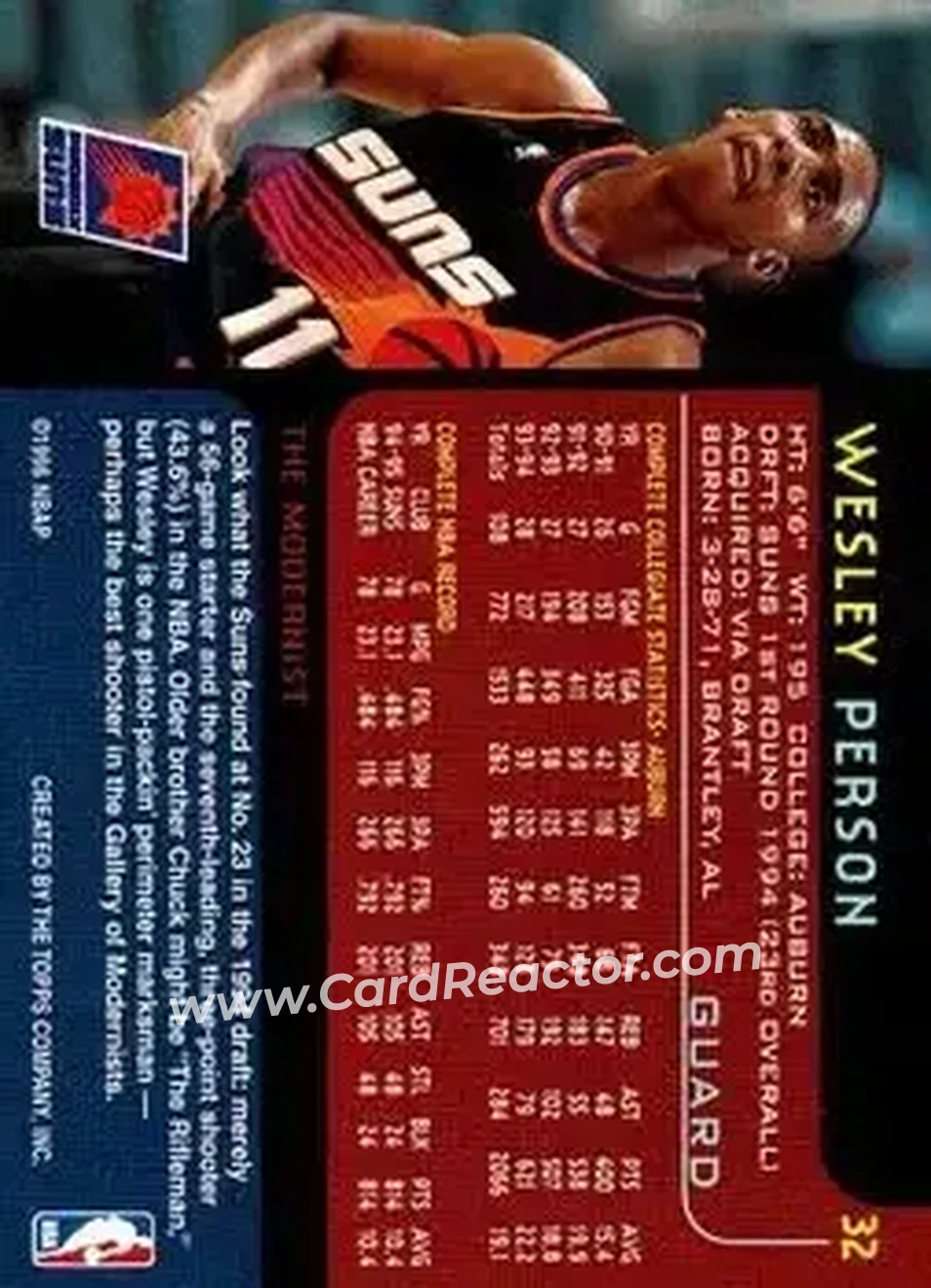 Back of Wesley Person