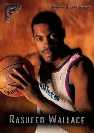 1995-96 Topps Gallery #52 Rasheed Wallace