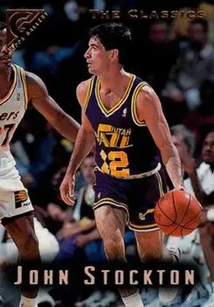 1995-96 Topps Gallery #60 John Stockton
