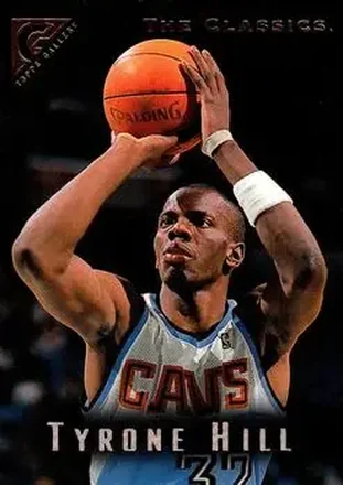 1995-96 Topps Gallery #63 Tyrone Hill