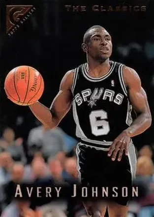 1995-96 Topps Gallery #66 Avery Johnson