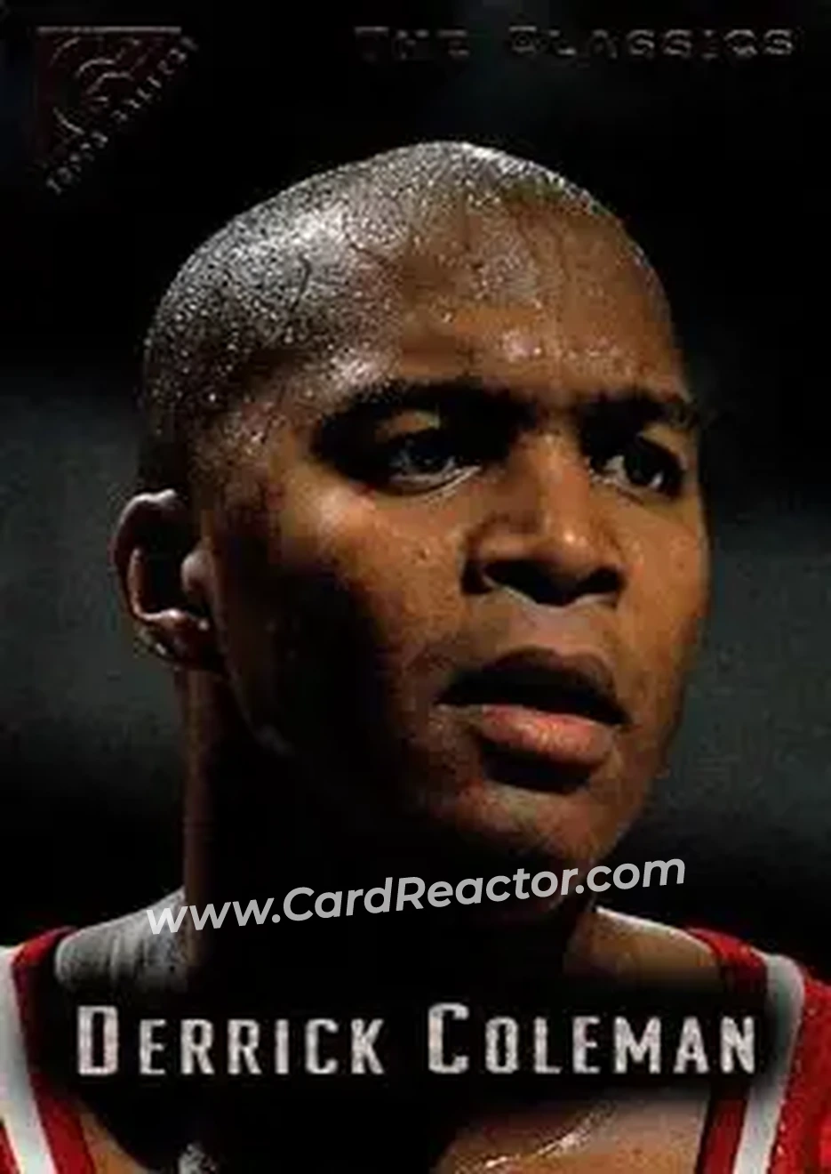 Front of Derrick Coleman