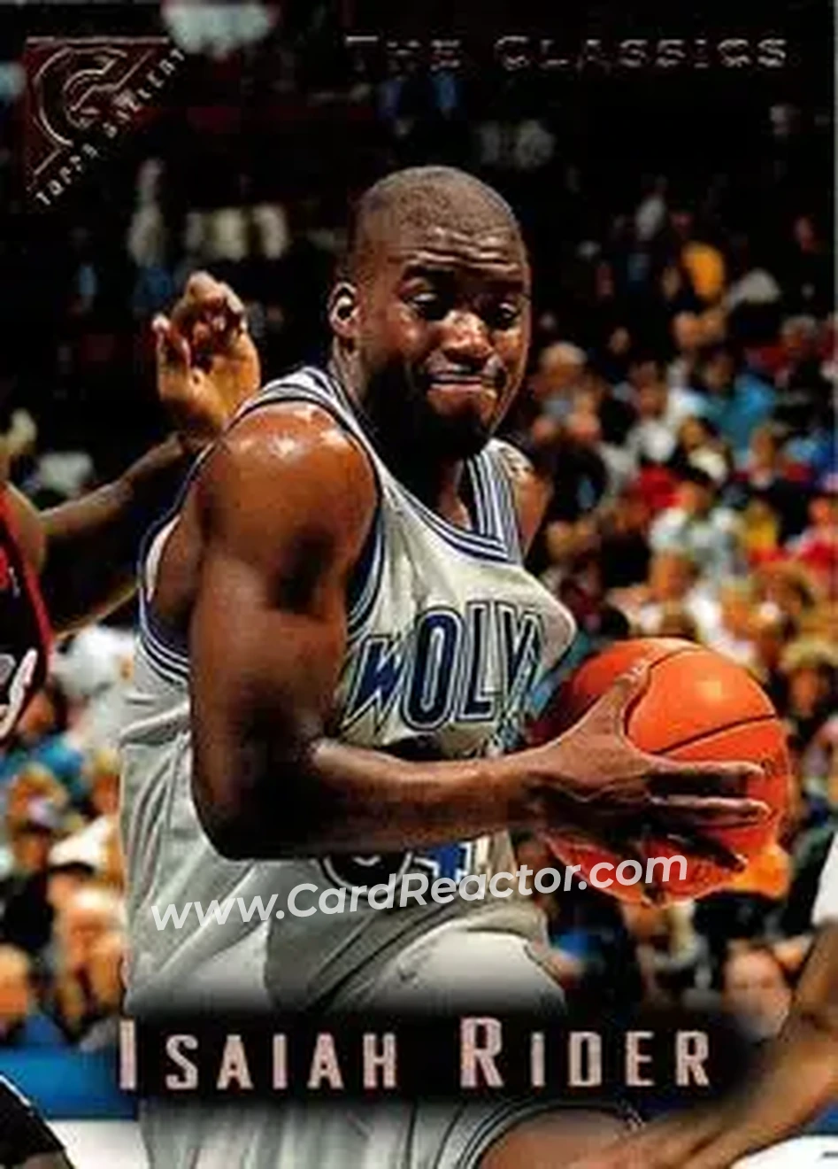 Front of Isaiah Rider