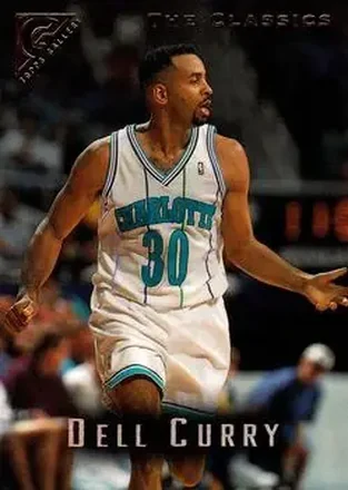 1995-96 Topps Gallery #86 Dell Curry