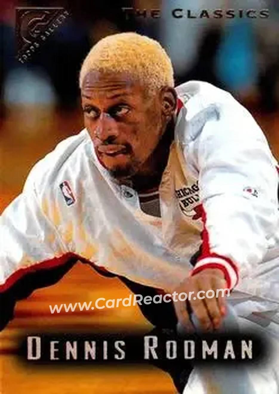 Front of Dennis Rodman