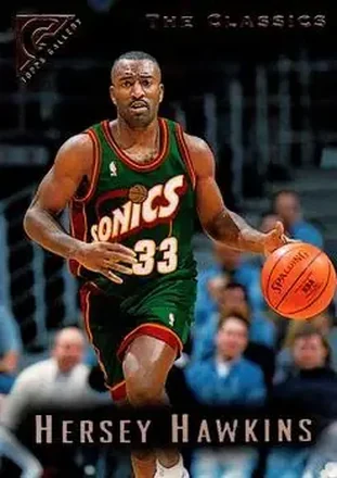 1995-96 Topps Gallery #93 Hersey Hawkins