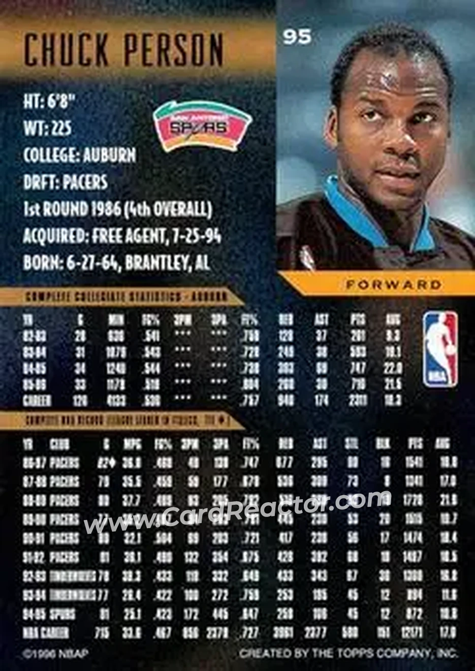 Back of Chuck Person