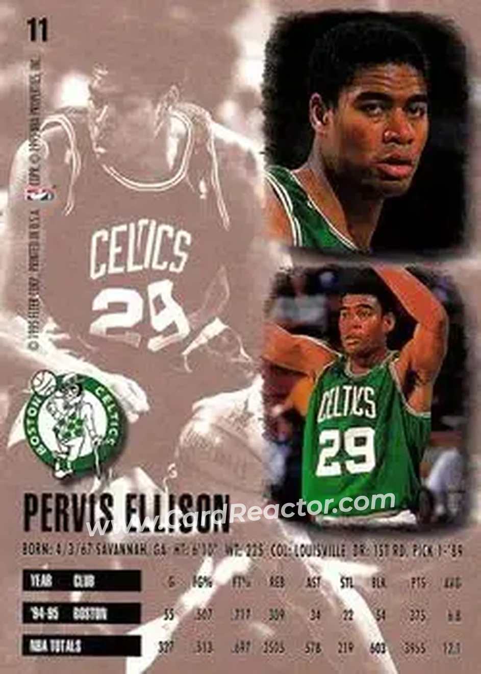 Back of Pervis Ellison