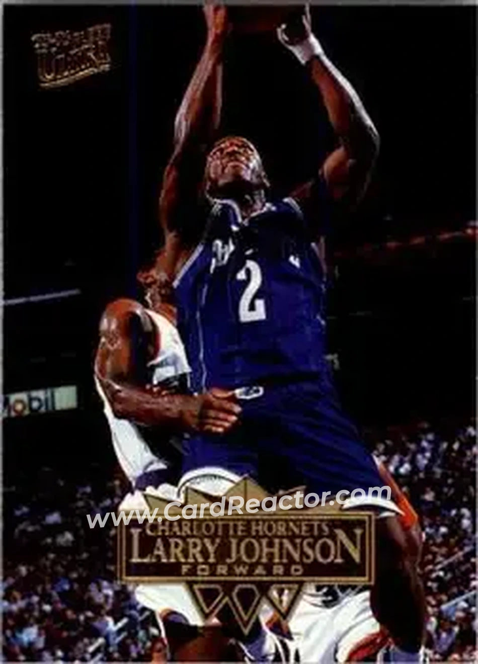 Front of Larry Johnson