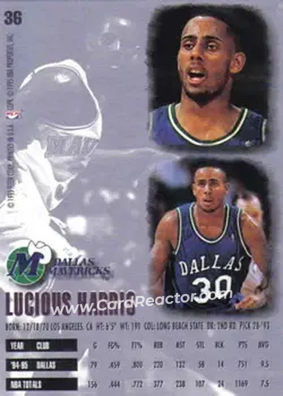Back of Lucious Harris