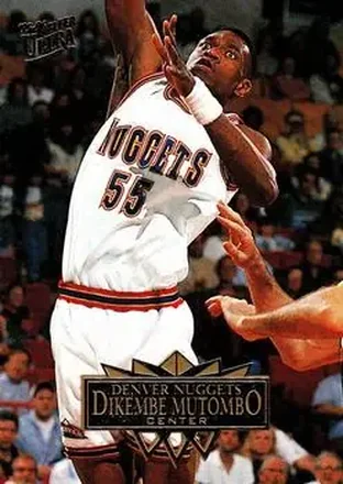 1995-96 Ultra #45 Dikembe Mutombo