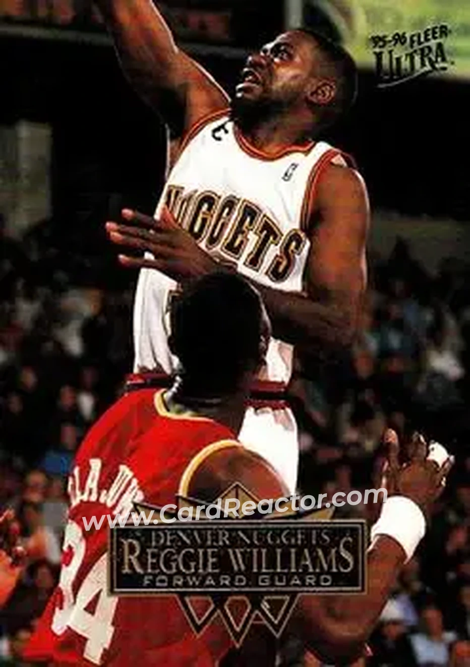 Front of Reggie WIlliams