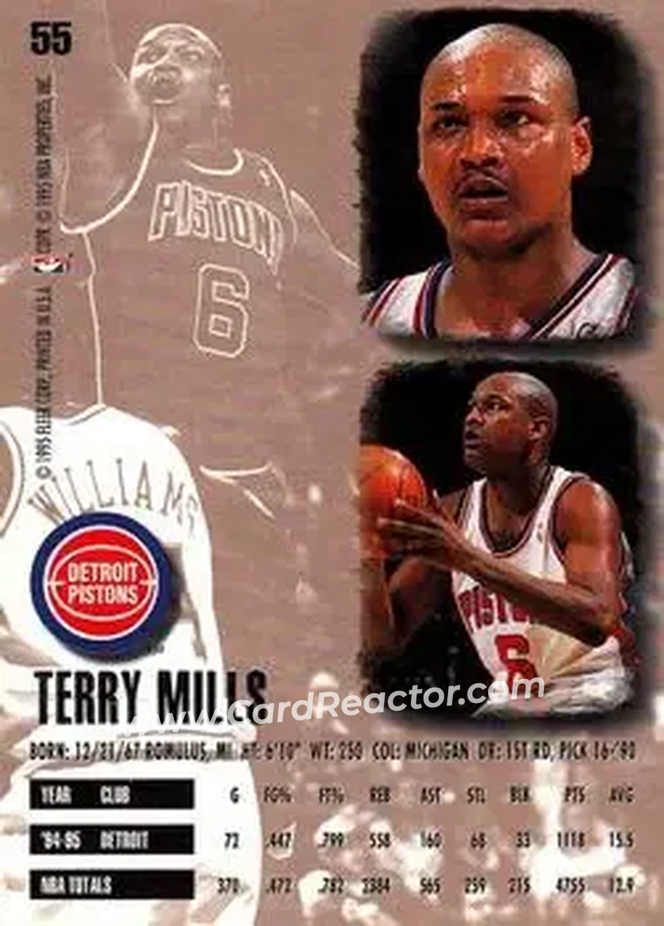 Back of Terry Mills