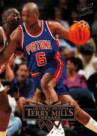 1995-96 Ultra #55 Terry Mills