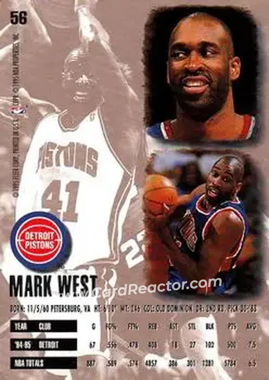 Back of Mark West