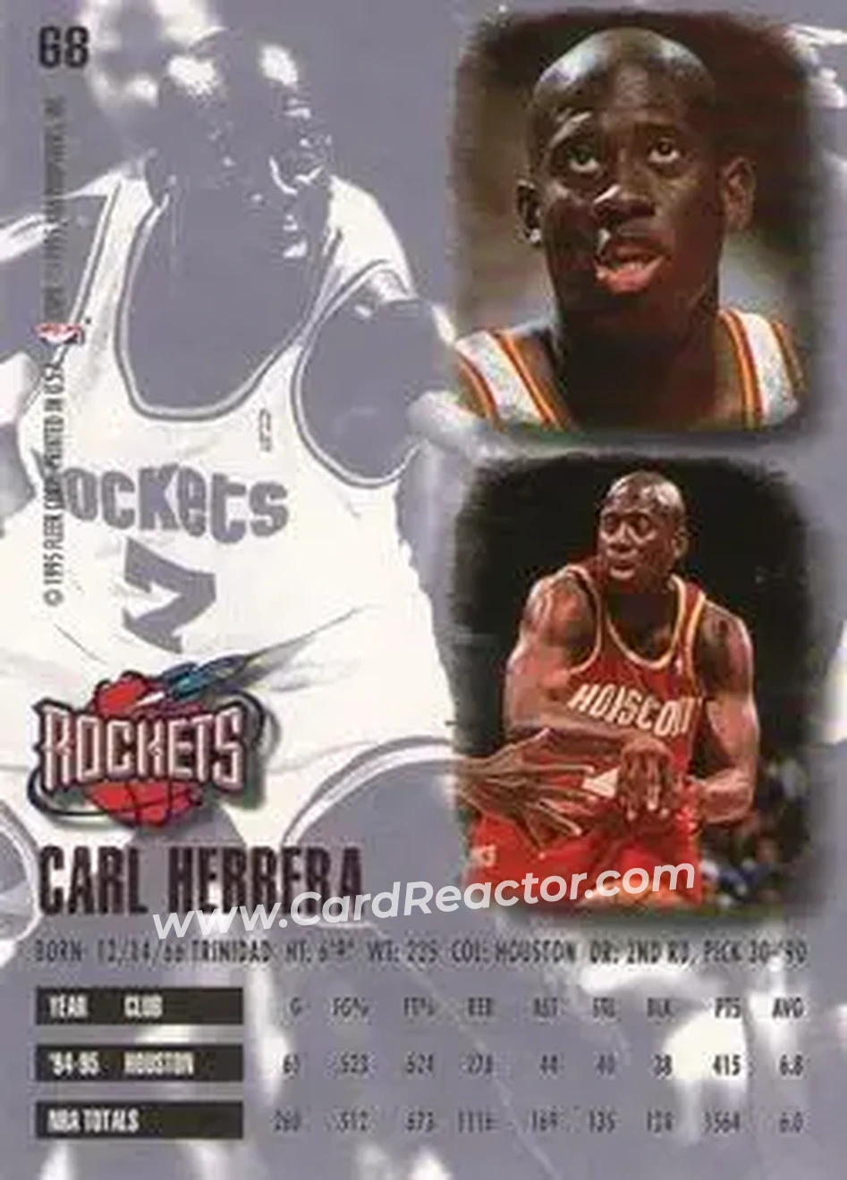 Back of Carl Herrera