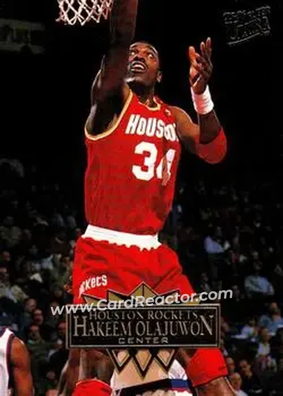 Front of Hakeem Olajuwon