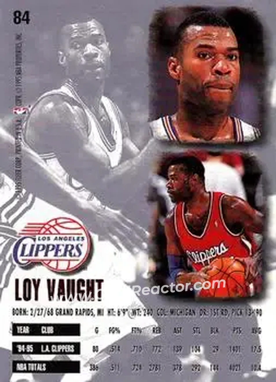 Back of Loy Vaught