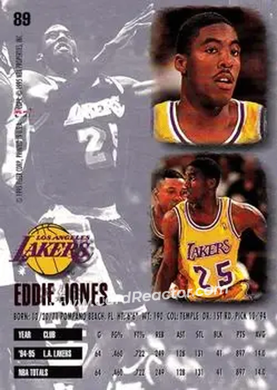Back of Eddie Jones