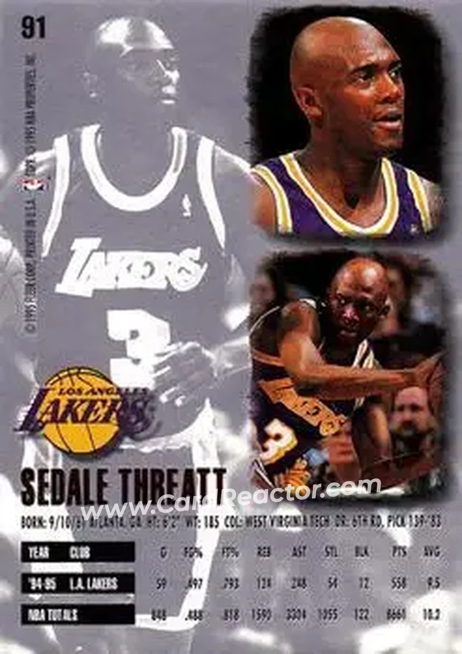 Back of Sedale Threatt