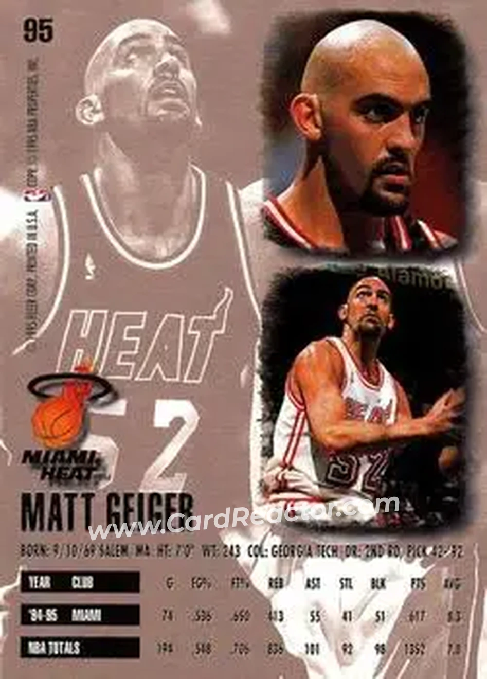 Back of Matt Geiger