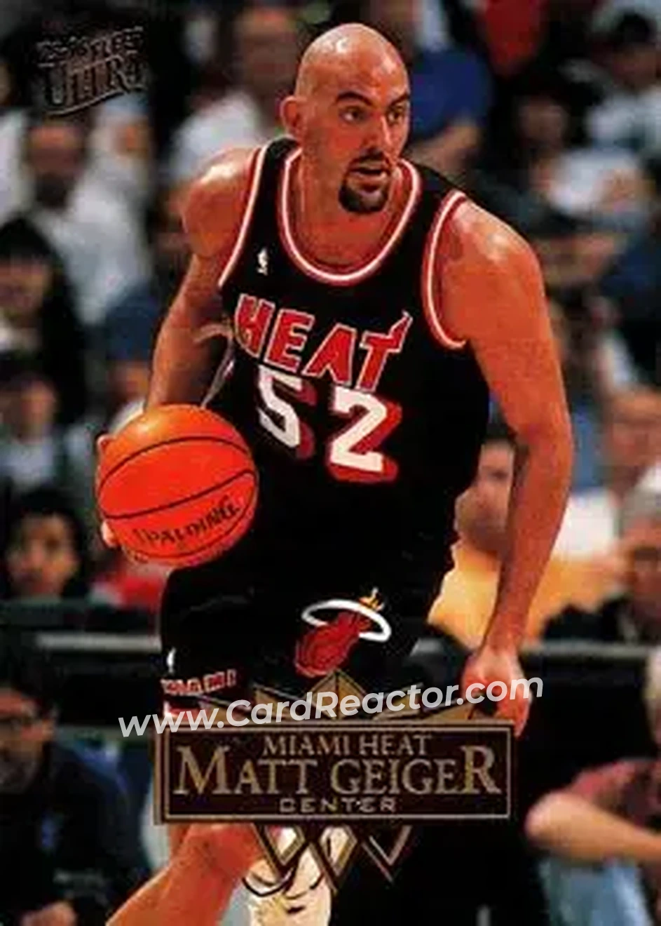Front of Matt Geiger