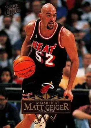1995-96 Ultra #95 Matt Geiger