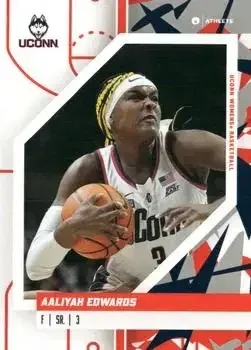 2023-24 ONIT Athlete Connecticut Huskies Women #1 Aaliyah Edwards