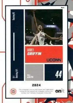Back of Aubrey Griffin