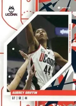 2023-24 ONIT Athlete Connecticut Huskies Women #4 - Aubrey Griffin - Connecticut Huskies 2023-24 ONIT Athlete Connecticut Huskies Women #4 - Aubrey Griffin - Connecticut Huskies