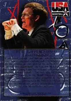 Back of Pete Gillen