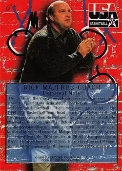 Back of Rick Majerus