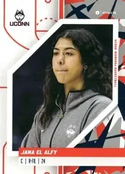 2023-24 ONIT Athlete Connecticut Huskies Women #10 Jana El Alfy